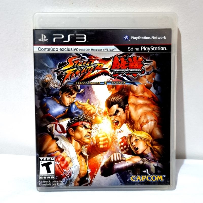 STREET FIGHTER VS. TEKKEN - PS3 (MÍDIA FÍSICA)