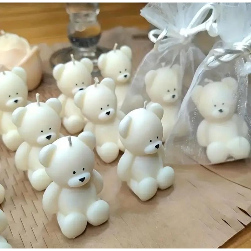 //KIT 30/40/50  MINI VELAS PINTADAS E COM EMBALAGENS / batizado/ lembrancinhas/ chá revelação/ nascimento.. em Oferta na Shopee