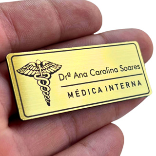 Broche Crachá Botton Magnético Personalizado  Aspecto Escovado em Oferta na Shopee