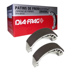 Lona Patim Freio Traseiro Par 050 Titan 125 Cbx 250 Twister