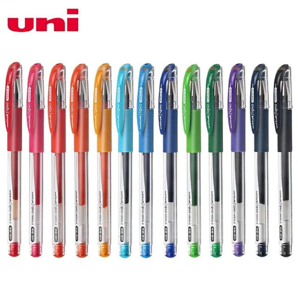 Caneta Uniball Signo Caneta Esferografica Colorida Apagavel Caneta Signos Uniball Schneider em Oferta na Shopee