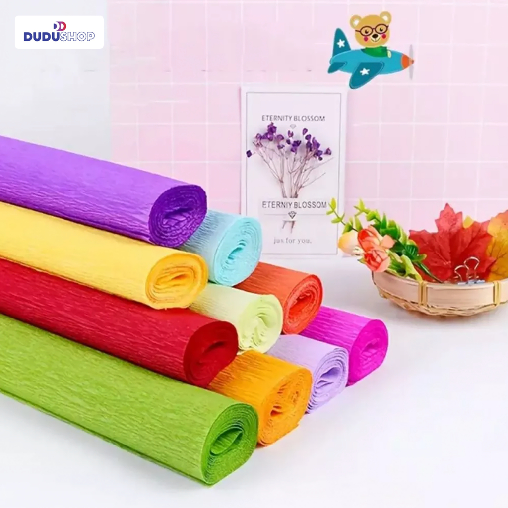 Papel Crepom Super Crepe Tipo Italiano 48x250cm Crepom Grosso Aspero Super Escolar Artesanato em Oferta na Shopee
