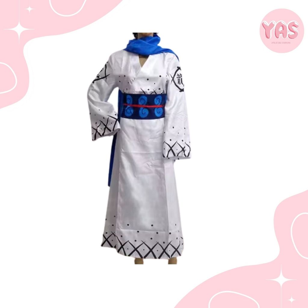 cosplay fantasia kimono Shimotsuki Ryuma one piece