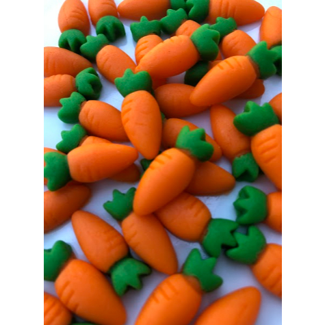 Confeito de açúcar para decoração de doces mini cenourinha de Páscoa em Oferta na Shopee