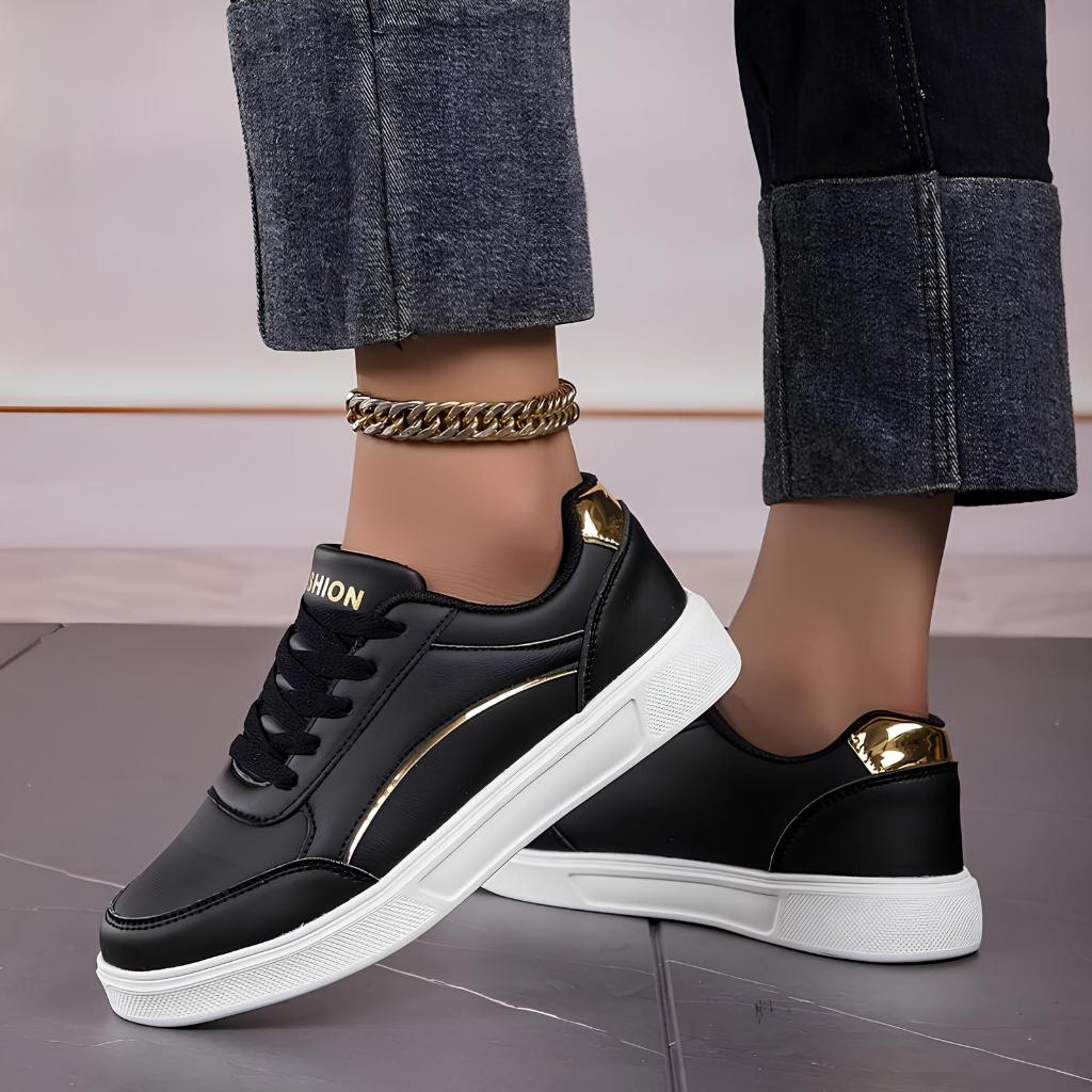 Tenis Feminino Casual Branco Retrô Clássico Original Force Leve e Macio — imagem 2 de 2