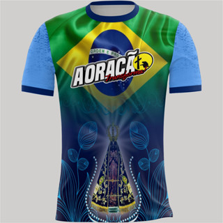 camisa camiseta caminhão caminhoneiro Brasil nossa senhora em Oferta na Shopee