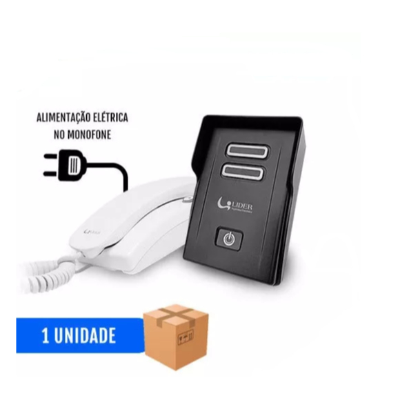 Interfone Residencial Lider Lr-570 Smart Alimentação Interna