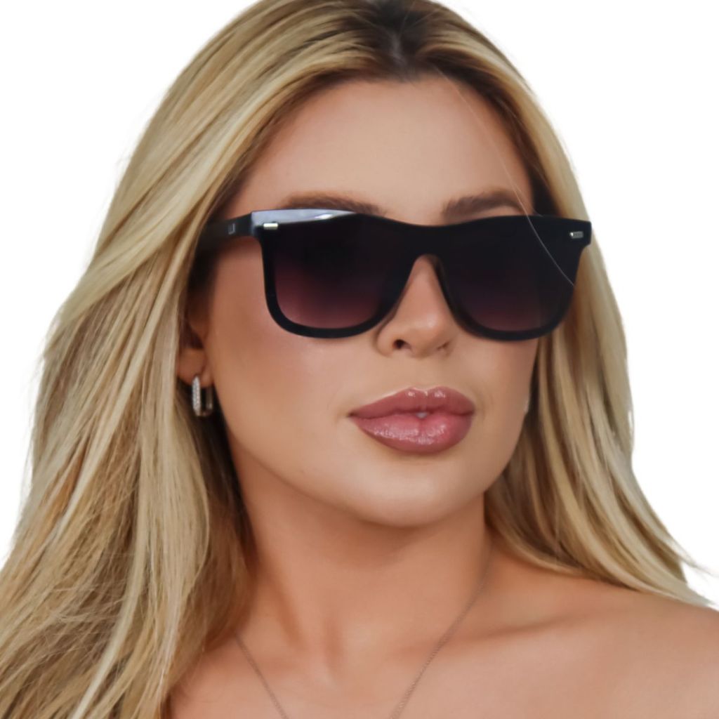 Óculos De Sol Moderno Unissex Original Casual Uv400 Lux em Oferta na Shopee