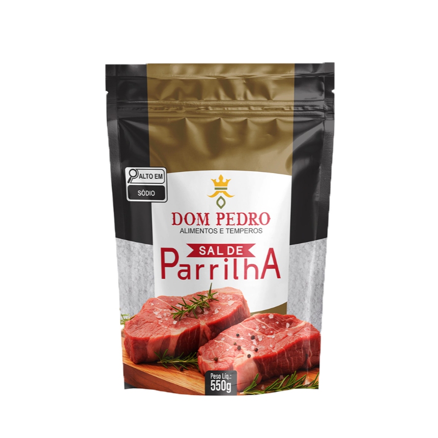 Sal Parrilha Dom Pedro 550g