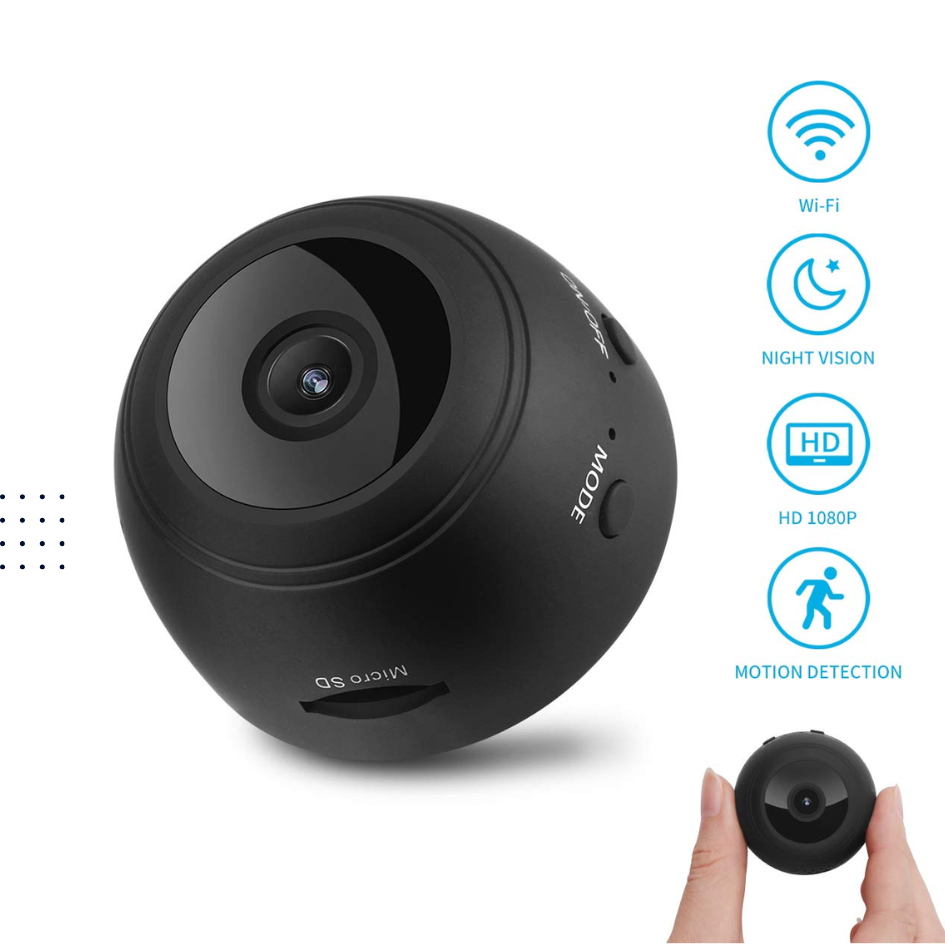 Mini Camera HD Baba Eletronica Com Áudio - Tempo Real pelo Aplicativo Android e iOS