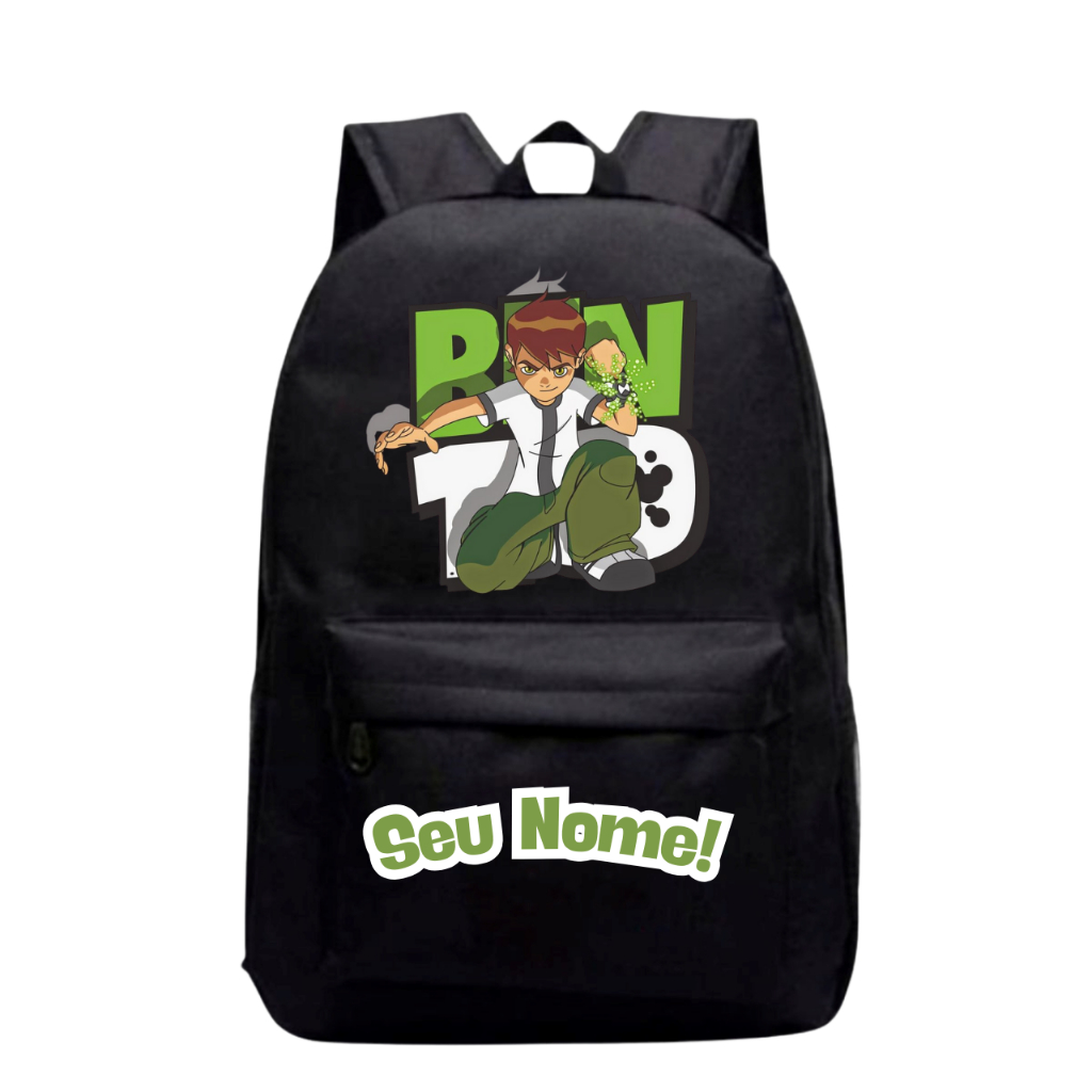 Mochila Infantil Menino Homem Aranha Ben 10 Bley Volta Aulas Com Estilo Envio Rápido