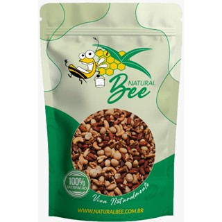Mix Castanha Macadâmia Caju Pará Amêndoa Nozes S Amendoim SEM sal 1kg 500g 200g em Oferta na Shopee