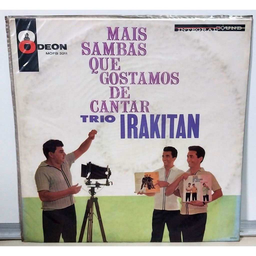 LP vinil Trio Irakitan - mais sambas que gostamos de cantar