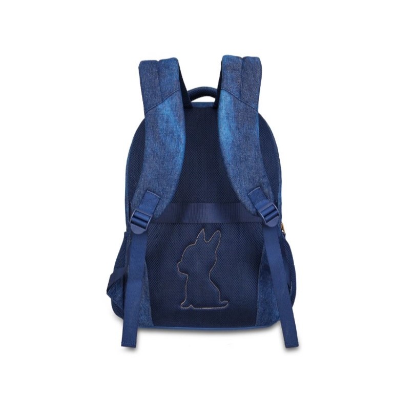 Detalhes do Mochila de Costas Juvenil Jeans Rebecca Bonbon RB24666