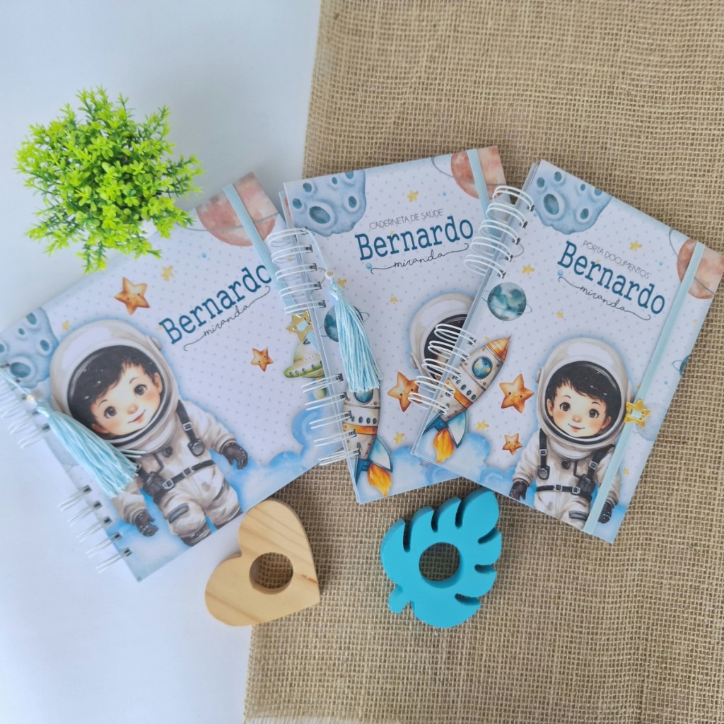 Livro do bebê Astronauta Menino
