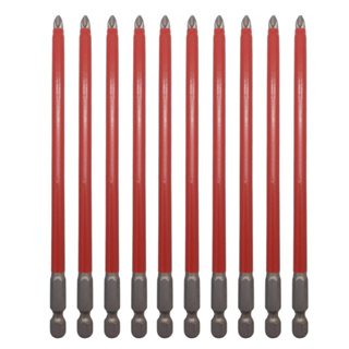 Ponta Bits PH2 150mm Magnética antiderrapante fenda hex longa Kit 10 peças 1/4 '' Ctpohr em Oferta na Shopee