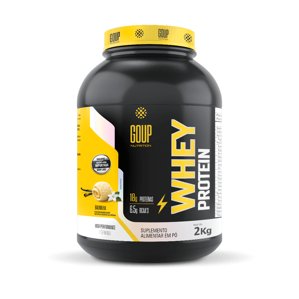 Whey Protein Concentrado 2kg Goup Nutrition