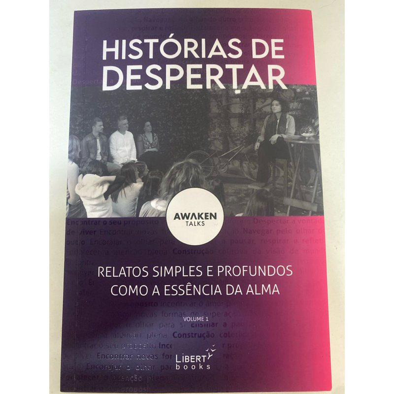 Livro: Histórias de despertar - Relatos simples e profundos como a essência da alma #BS