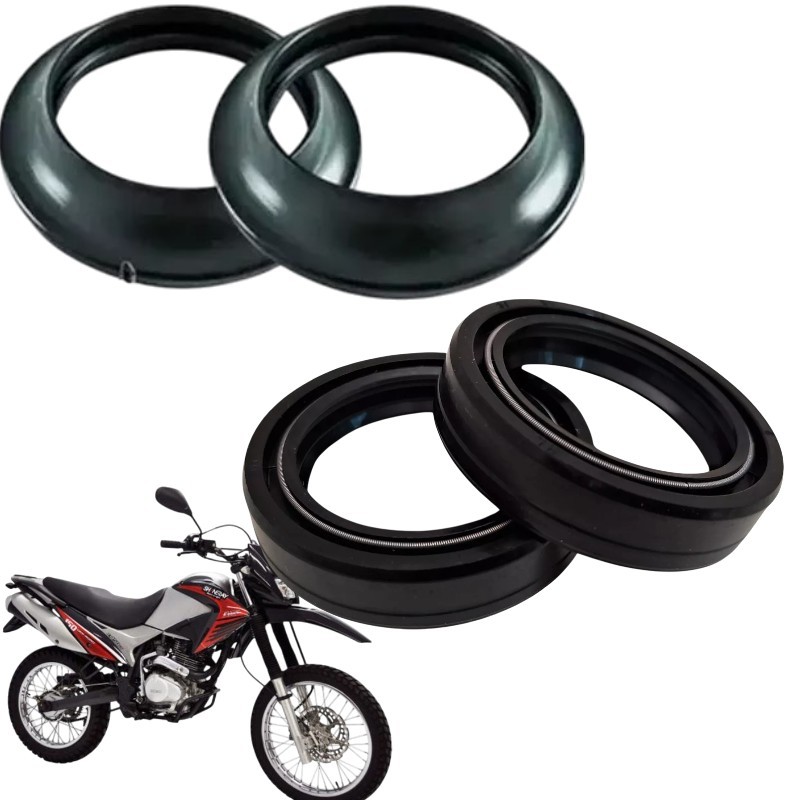 Retentor De Bengala + Guarda Pó Shineray Xy150 Explorer150