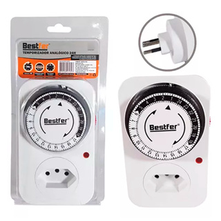 Temporizador Analógico 24h Bivolt Bestfer em Oferta na Shopee