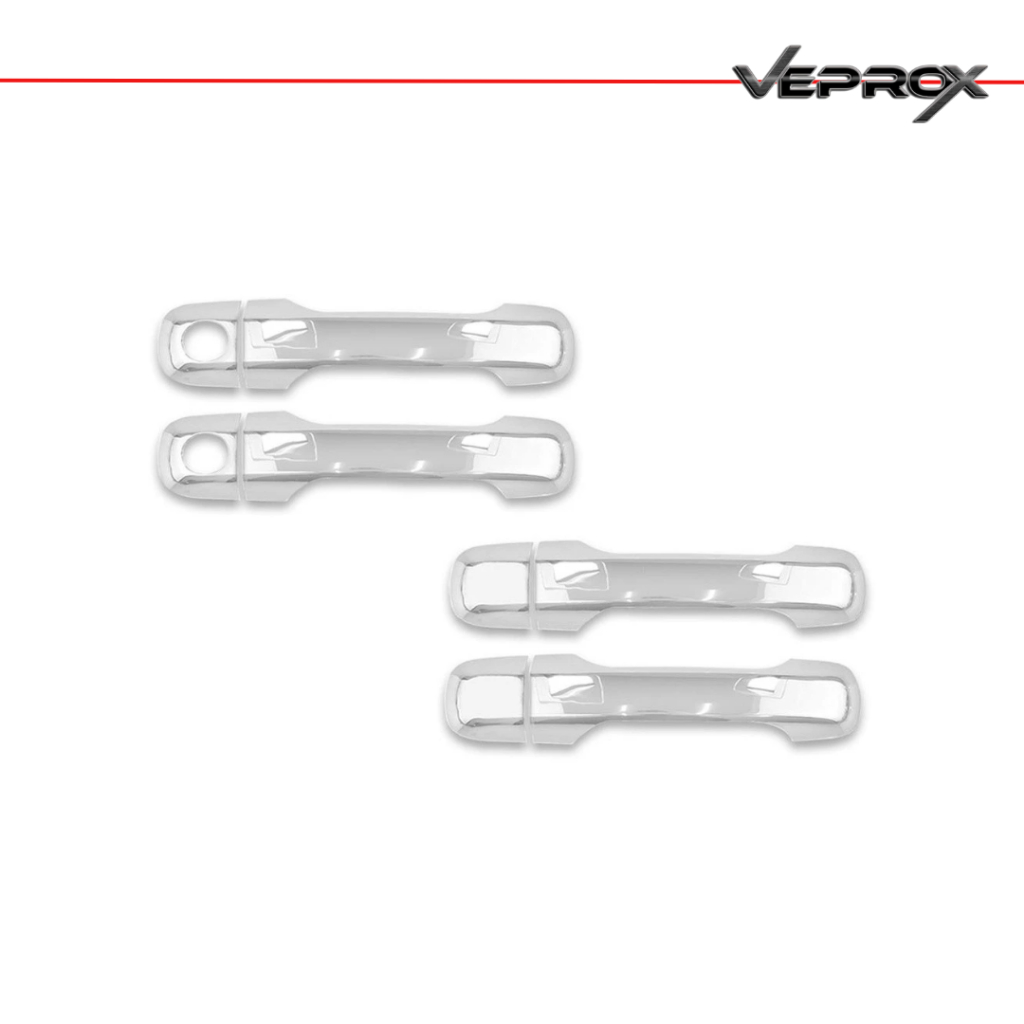 Kit de Maçaneta Aplique Cromado Ford Fiesta 2003 á 2014 Ecosport 2003 á 2012 4 Portas