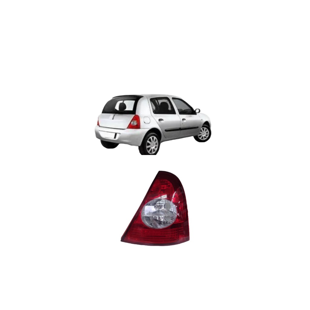 Lanterna Traseira Clio Hatch 2003 2004 2005 2006 2007