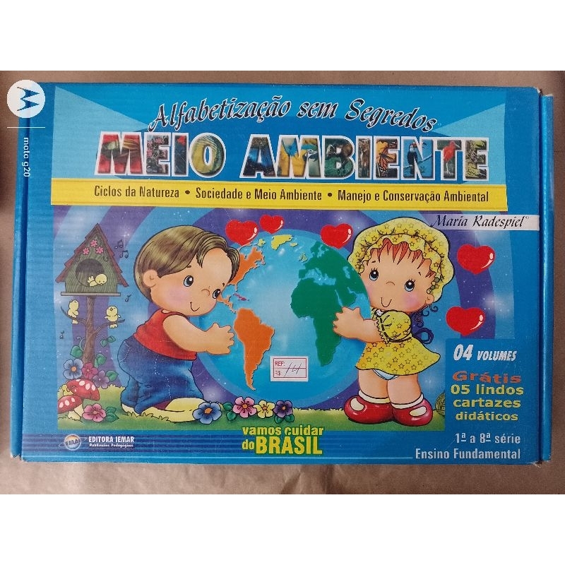 Coleção Alfabetização sem Segredo- Meio Ambiente- 2º ao 9º ano (antiga sérias 1º ao 8º ano)