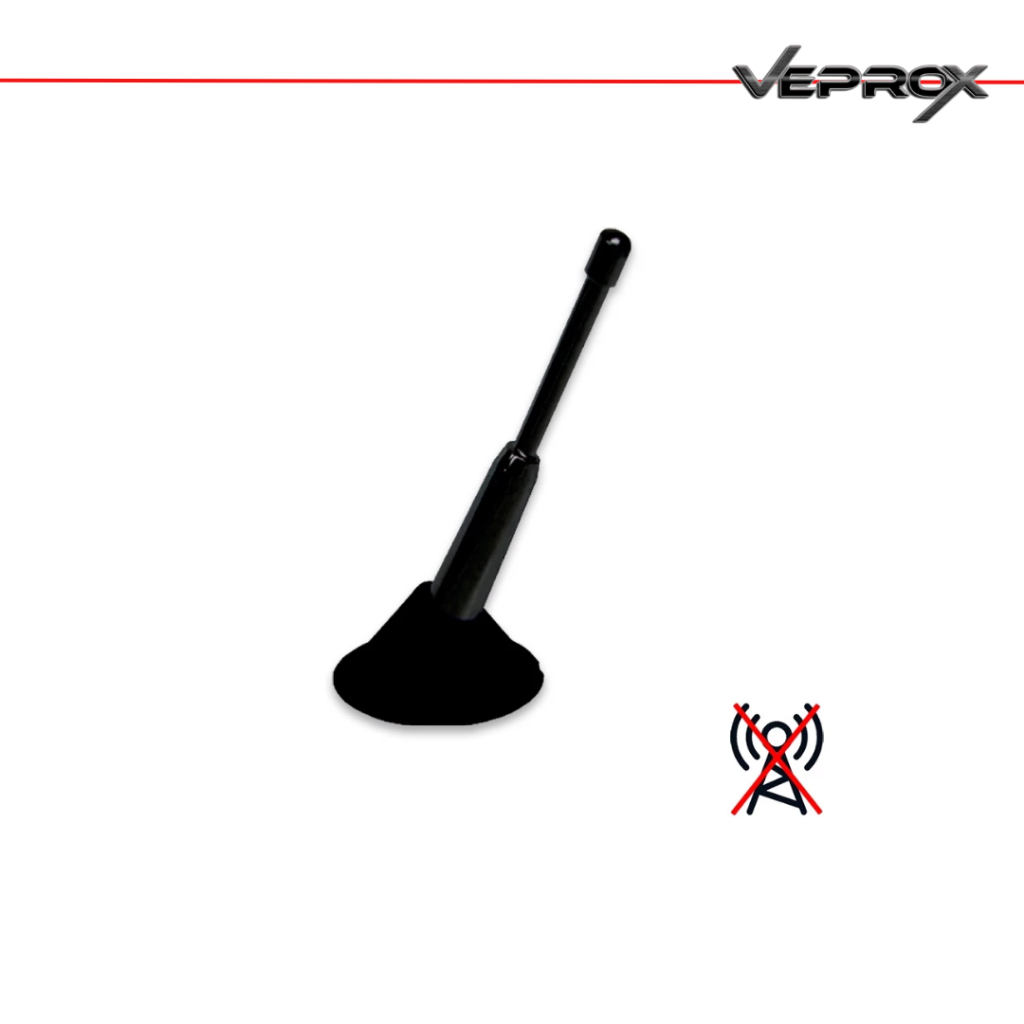 Antena Automotiva Decorativa Preta Haste Curta 150mm - Produto Universal em Oferta na Shopee