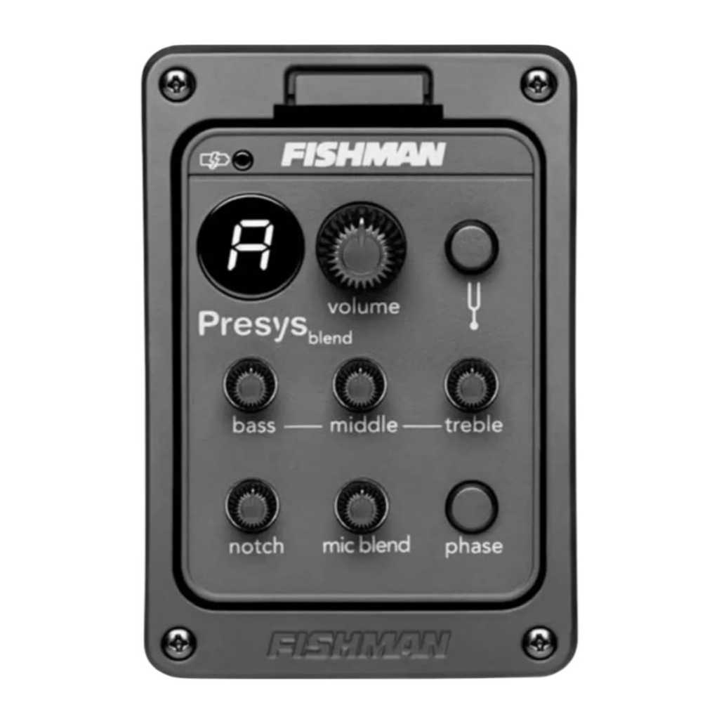 CAPTADOR  EQUALIZADOR PARA VIOLAO FISHMAN PRESYS BLEND MODELO NOVO TOP DE LINHA TIMBRE SUPERIOR