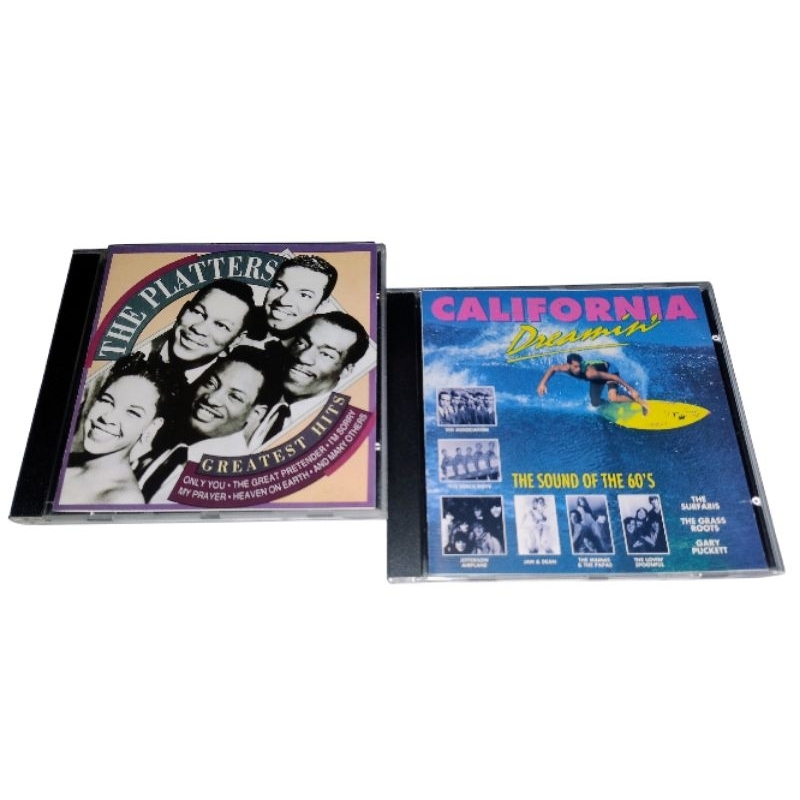 2 CDs The Platters: Greatest Hits + California Dreamin' The Sound of the 60's