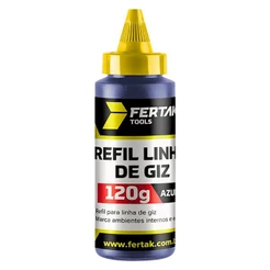 Refil Linha De Giz 120g Azul Bestfer