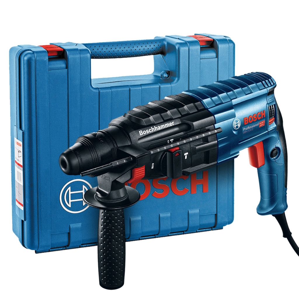 Martelete Perfurador GBH 2-24 D Bosch Rompedor 820W SDS-Plus com Maleta em Oferta na Shopee