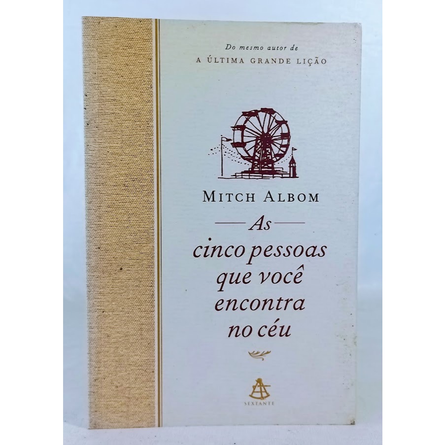 Livro Auto Ajuda Desenvolvimento pessoal As Cinco pessoas que você encontra no céu	Mitch Albom