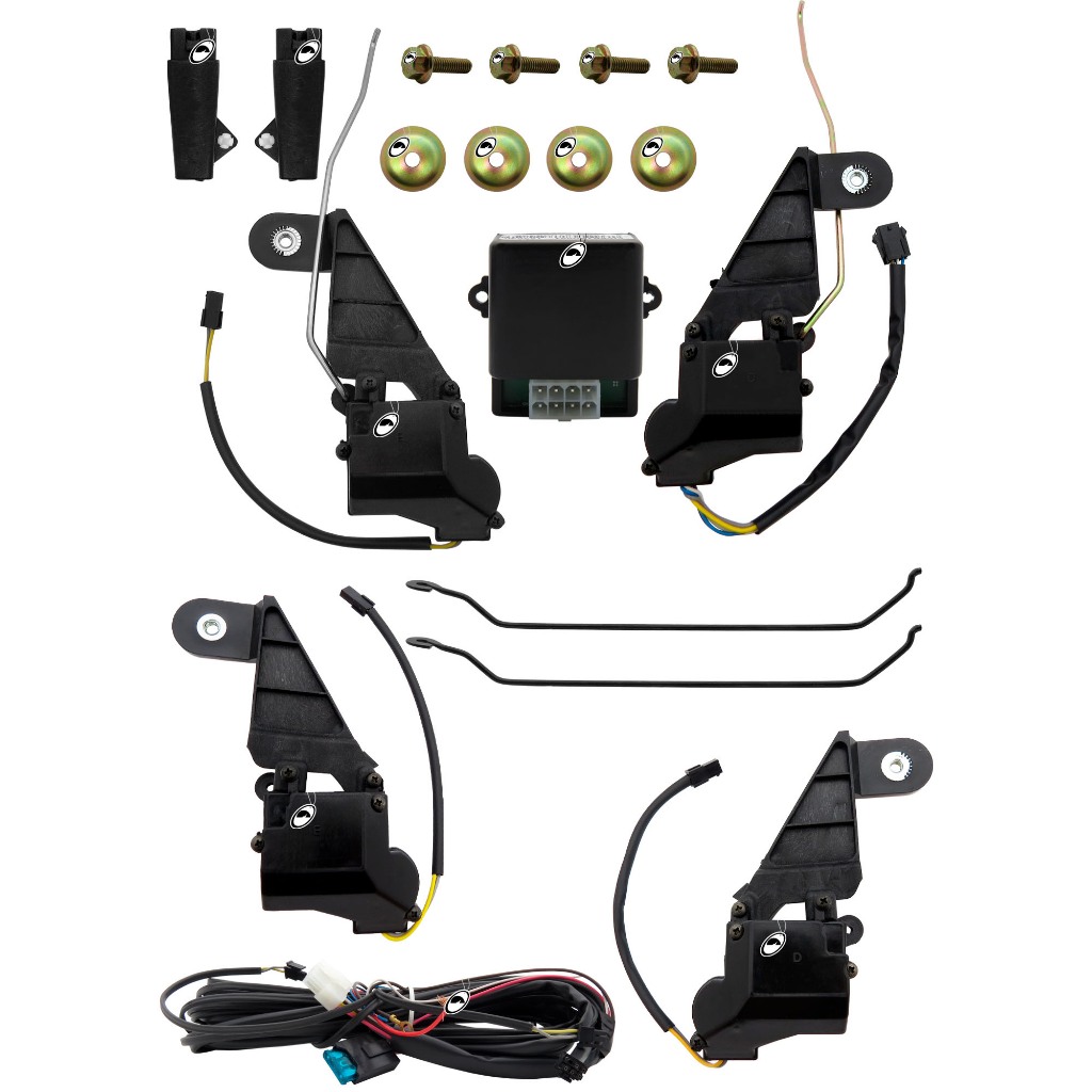 Kit Trava Elétrica GM4MN Corsa e Corsa Sedan 2002 a 2012 4 Portas Tragial