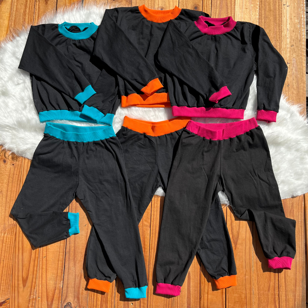 Conjuntos Moletom 2-14 ANOS Flanelado Infantil Barato de Inverno Menino Menina Masculino Feminino