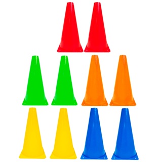 10x Mini Cone Sinalização Esportivo 23cm Agilidade Cores Treino em Oferta na Shopee