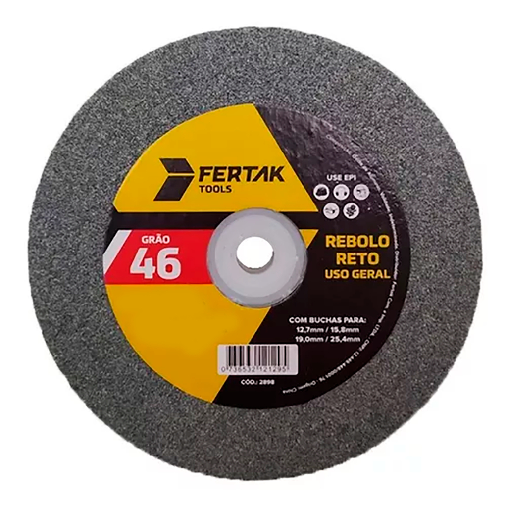 Rebolo Reto 6’ x 3/4’ X 1 1/4’ G46 Bestfer em Oferta na Shopee