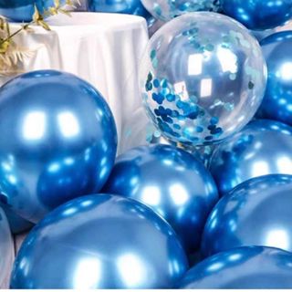Kit 20 Balão Cromado Tam 9 Polegadas + Bexiga Cristal Transparente Tamanho 9 com Confete em Oferta na Shopee