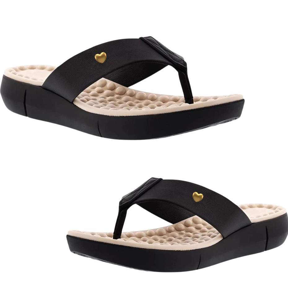 Chinelo Feminino Original Ortopédico Confortável Sandália Tamanco Sola Massageadora Esporão Fascite