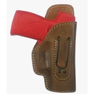 Coldre Couro Curto Pistola G2c Thc Ts 138 638 640 G23 G25