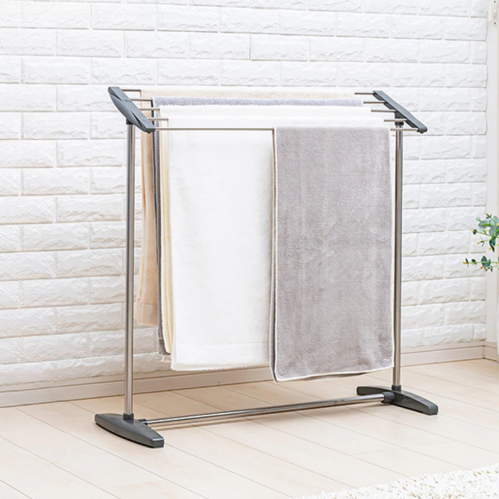 Varal De Chão Portátil Leve Estender Seca Roupas Toalhas Varal de Apartamento Desmontável Varal Meia em Oferta na Shopee