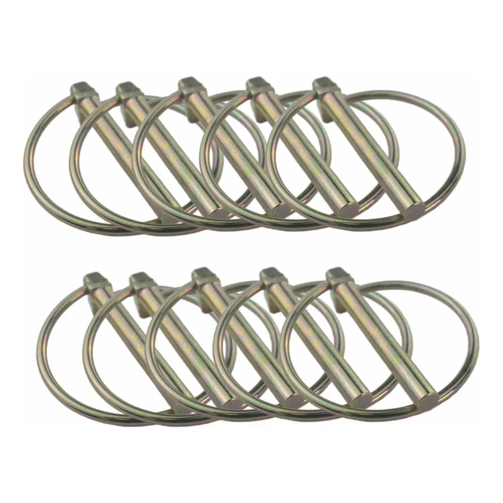 Pino Quebra Dedo Chaveta 1/4 X 2  Trator Tração 10 Peças