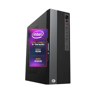 Computador 2Eletro Slim Intel Core i7, 16GB RAM, SSD 512GB, HDMI, Bivolt, Áudio HD - CD2E-0107SL em Oferta na Shopee