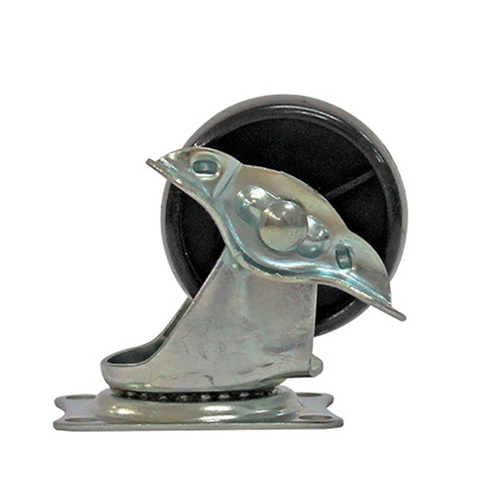 Rodizio Giratorio Com Freio Preto 1.1/2" 20kg Bestfer em Oferta na Shopee