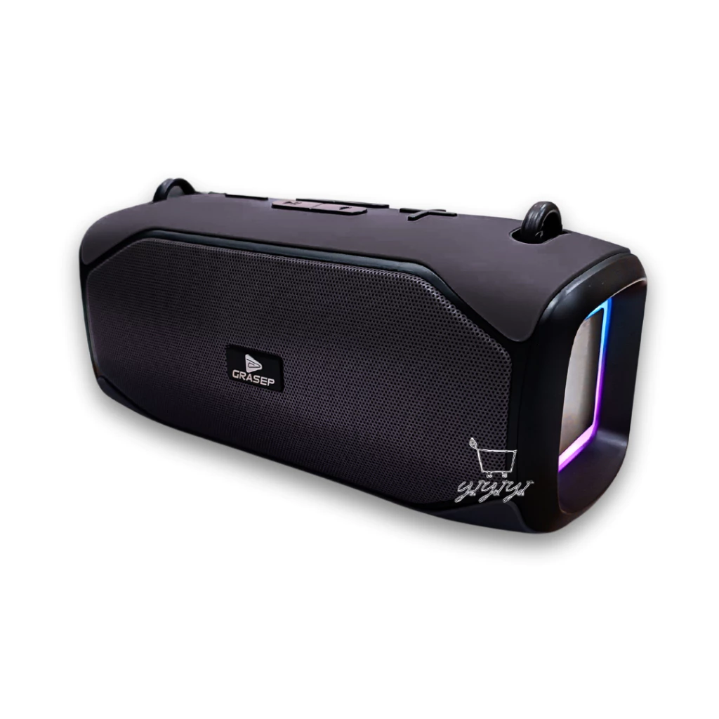 Caixa de Som Bluetooth com Alto-Falante Duplo e Subwoofer TWS Sem Fio D-G228