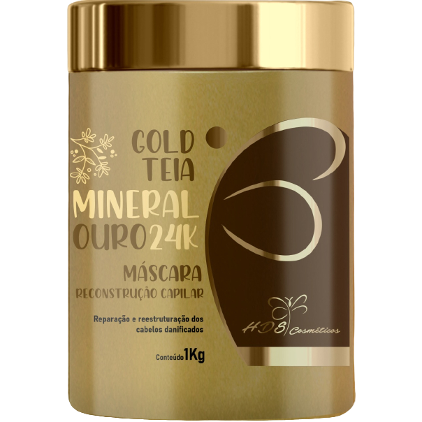 MÁSCARA GOLD EFEITO TEIA 1KG HDS em Oferta na Shopee
