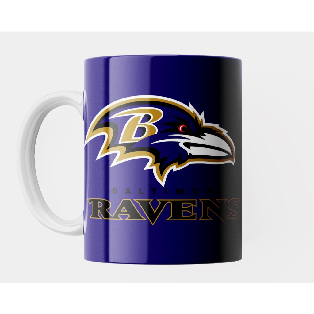 Caneca de Baltimore - Ravens com seu NOME