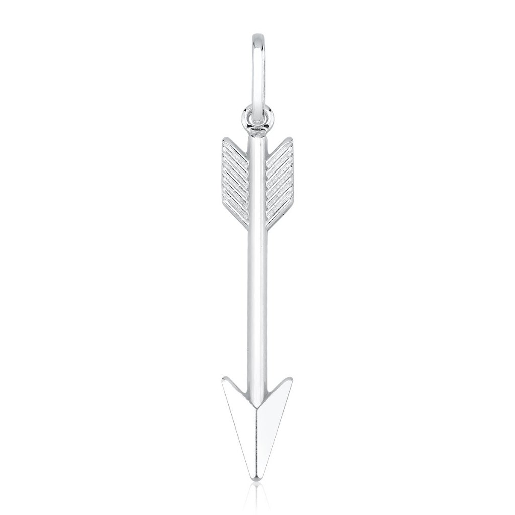Pingente Flecha Mini Prata 925 - Fashion Accessories