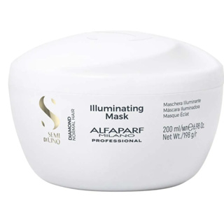 Máscara Semi Di Lino Diamond Alfaparf 200ml Hidratação Brilho Extremo Maciez Maleabilidade e Saúde em Oferta na Shopee