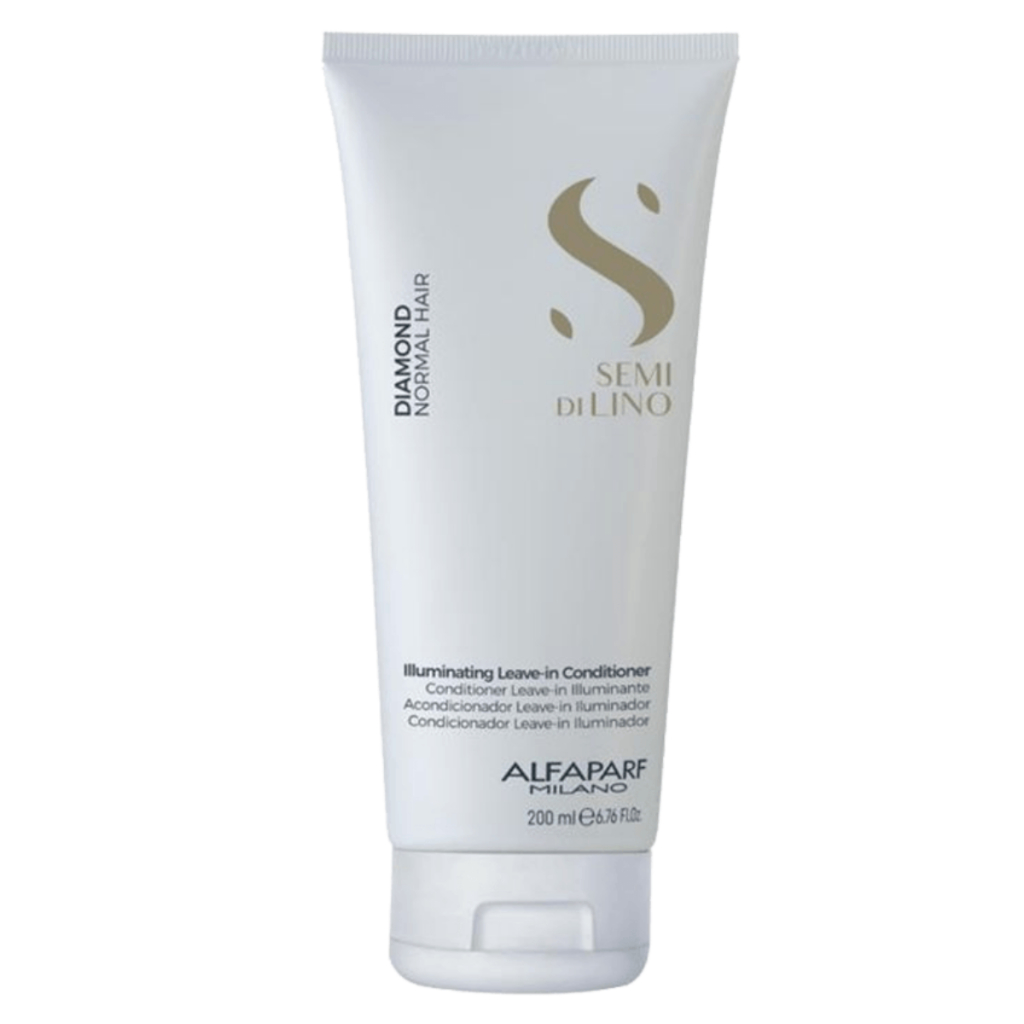 Condicionador Leave-in Semi Di Lino Diamond Alfaparf 200ml Hidratação Brilho Extremo Maciez
